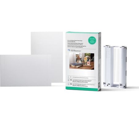 Cricut StickerPix Print Sticker Sheets Photo Paper &amp; Ink Cartridge Set - Thumbnail 2