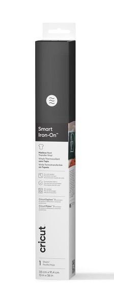 Cricut Smart Iron-On (33x91cm) Black 3-pack Bundle