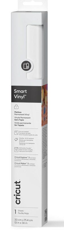 Cricut Smart Vinyl Permanent White Matte - Image 1