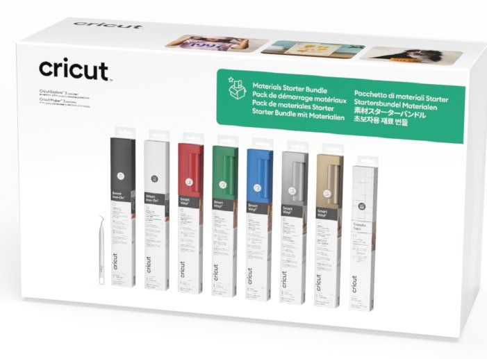 Cricut Materials Starter Bundle Heat transfer vinyl roll Smooth heat transfer vinyl - Image 1