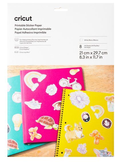 Cricut Printable Sticker Heat transfer vinyl sheet Smooth heat transfer vinyl 8 sheets - Image 1