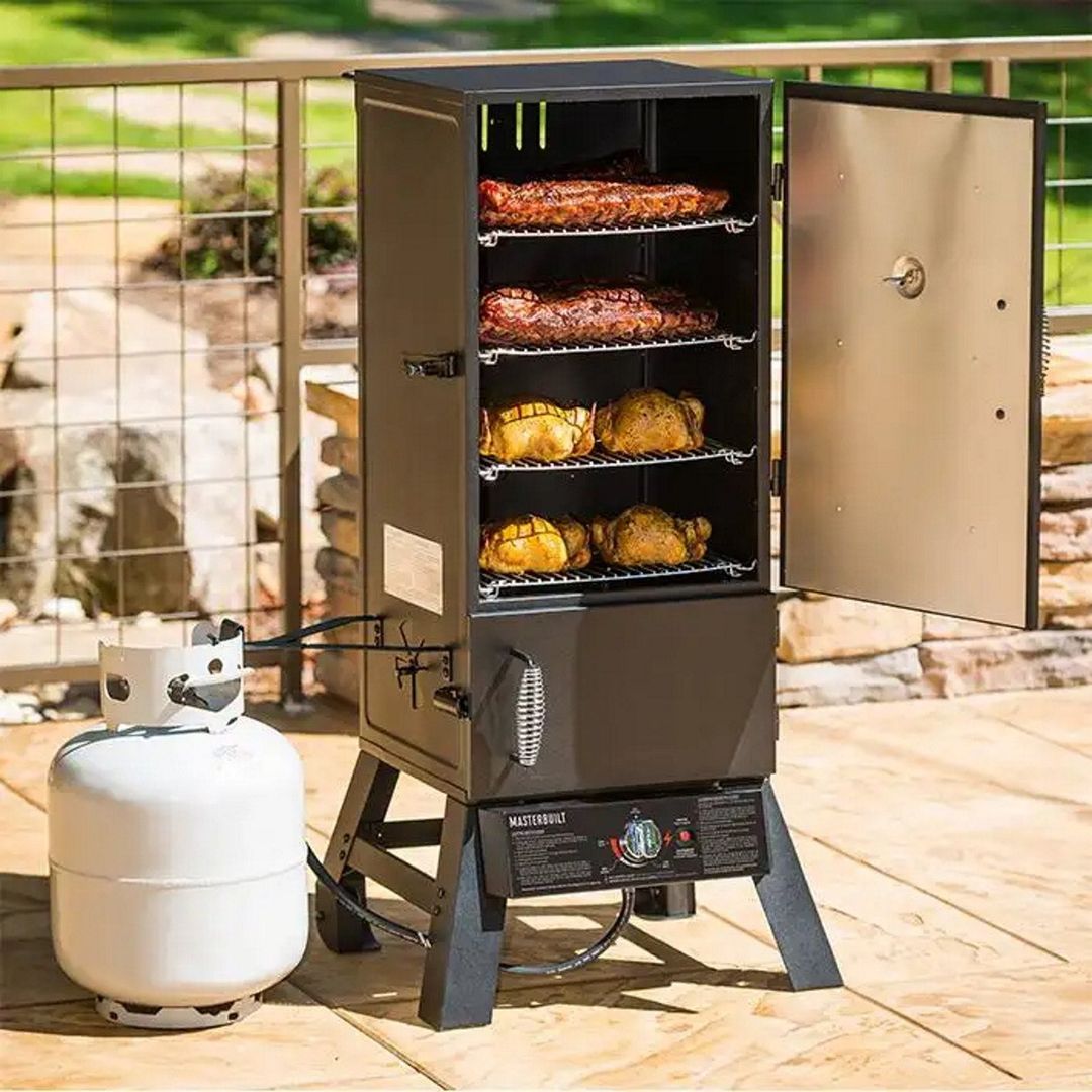 Masterbuilt Pro Series Dual Fuel Gas and Charcoal Smoker - Image 1
