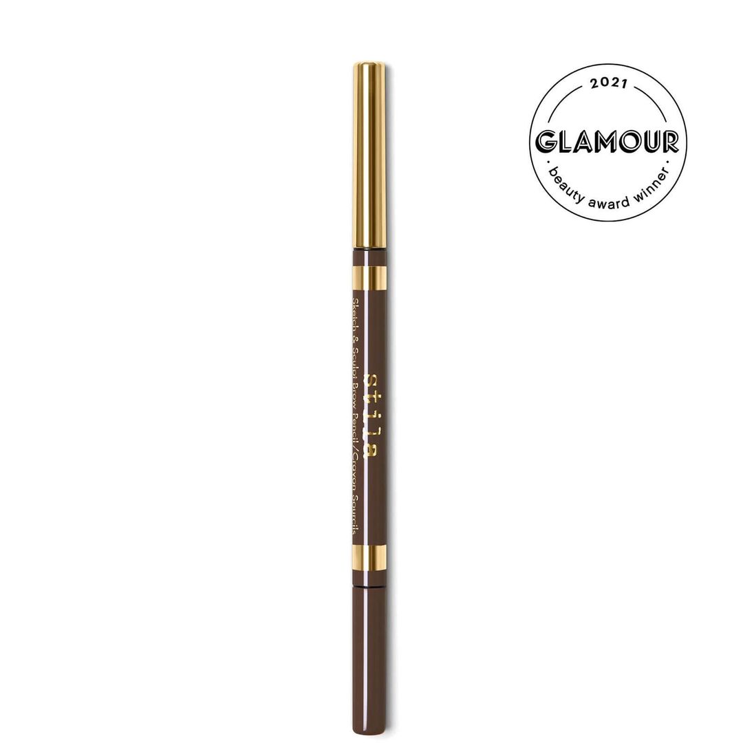 Stila Sketch & Sculpt Brow Pencil 0.4g-Dark - Image 1
