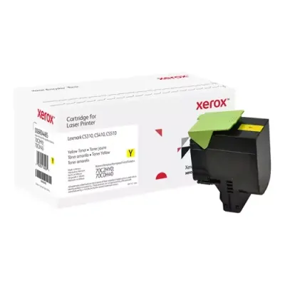 Everyday Yellow Toner by Xerox compatible with Lexmark 70C2HY0/70C0H40 High capacity