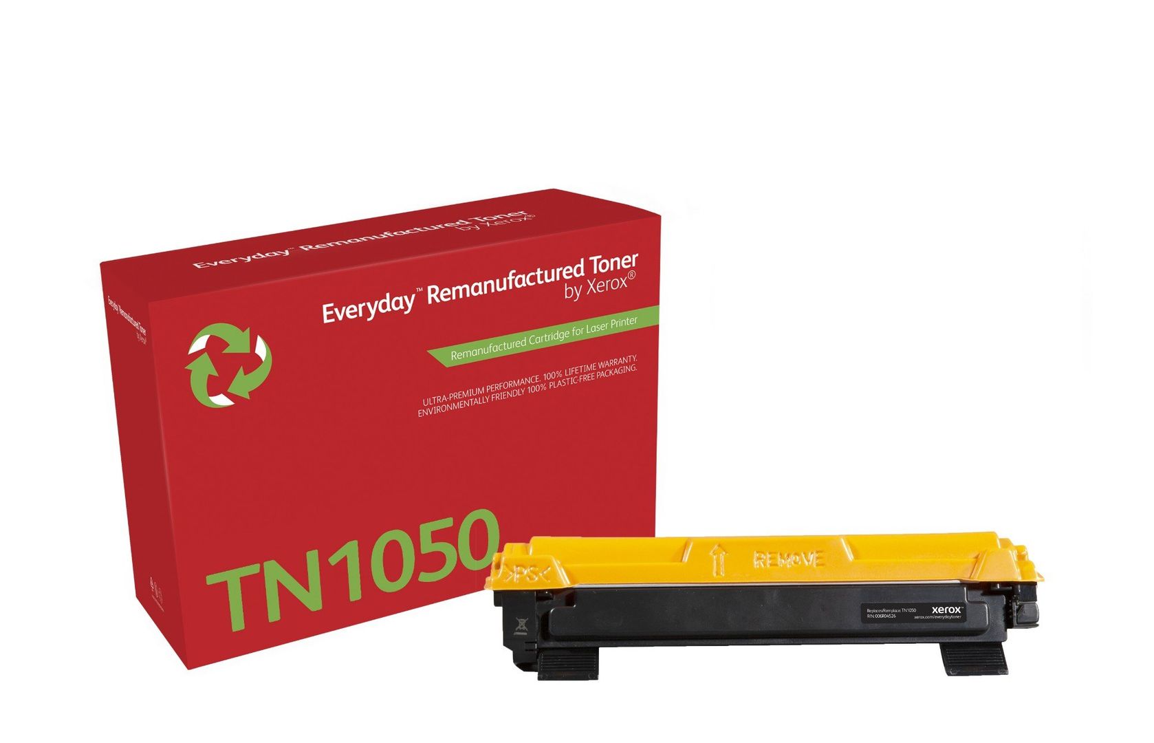 Everyday™ Mono Remanufactured Toner by Xerox compatible with Brother TN1050, Standard capacity - Image 1