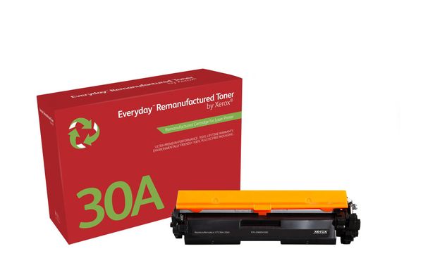 Everyday Mono Remanufactured Toner by Xerox compatible with HP 30A (CF230A) Standard capacity