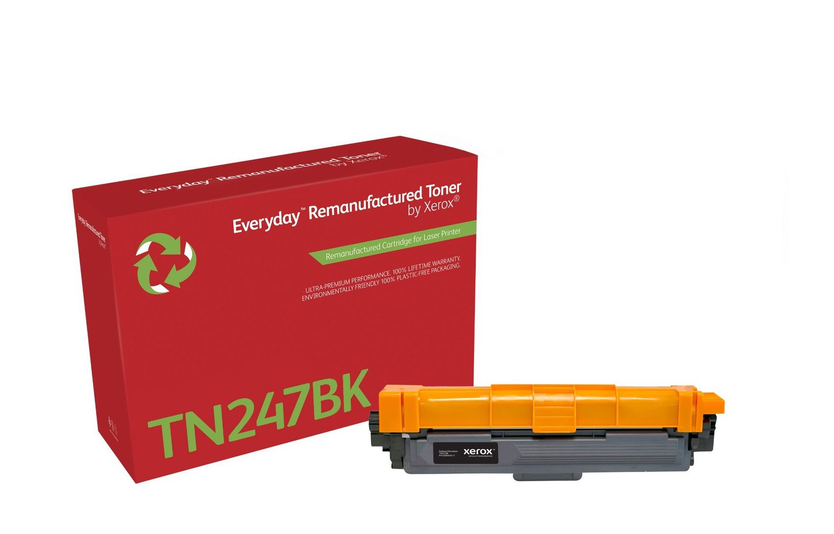 Everyday™ Black Remanufactured Toner by Xerox compatible with Brother TN247BK, High capacity - Image 1