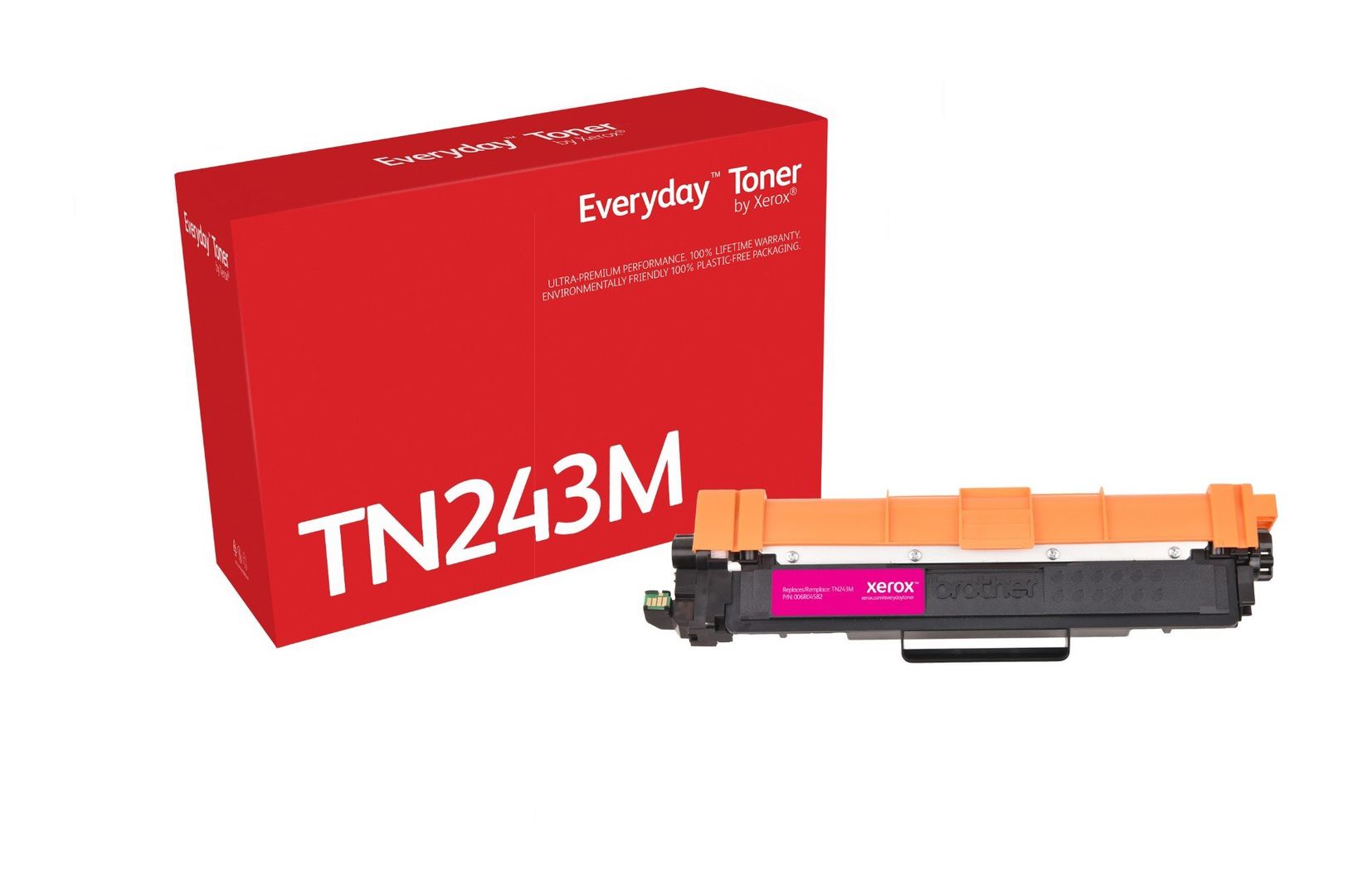 Everyday™ Magenta Toner by Xerox compatible with Brother TN-243M, Standard capacity - Image 1