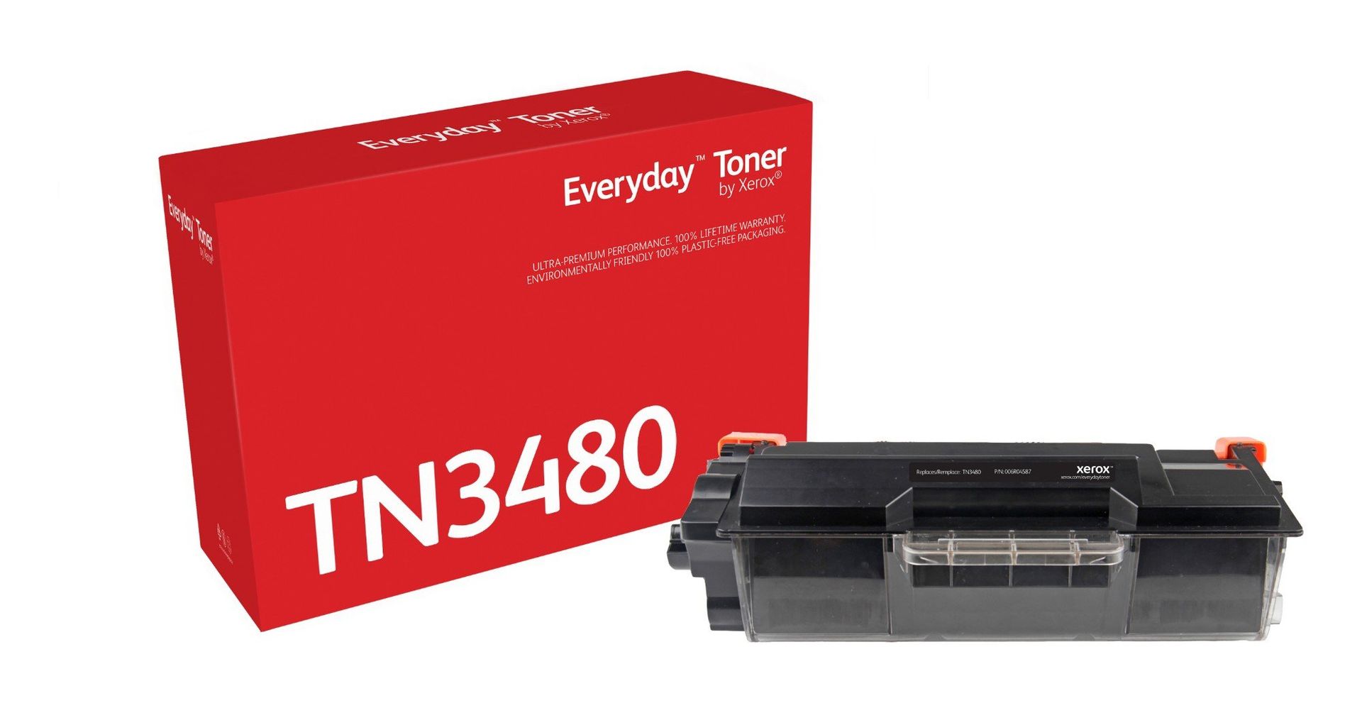 Everyday™ Mono Toner by Xerox compatible with Brother TN-3480, Standard capacity - Image 1
