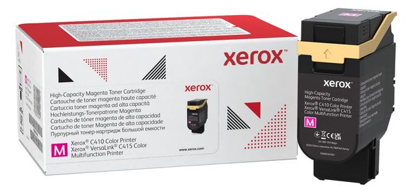 Xerox Genuine C410 Color Printer/VersaLink C415 Color Multifunction Printer Magenta High capacity Toner Cartridge (7000 Pages) - 006R04687