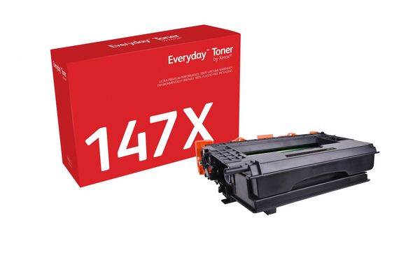 Everyday Black Toner by Xerox compatible with HP 147X (W1470X) High capacity