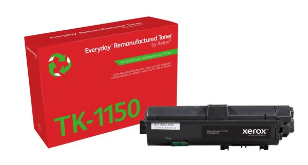 Everyday Black Remanufactured Toner by Xerox compatible with Kyocera TK-1150 Standard capacity - Thumbnail 2