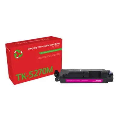Everyday Magenta Remanufactured Toner by Xerox compatible with Kyocera TK-5270M Standard capacity