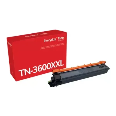 Everyday Black Toner by Xerox compatible with Brother TN3600XXL Extra High capacity