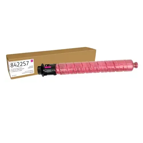 Everyday Magenta Remanufactured Toner by compatible with Ricoh 842257 Standard capacity. Colour toner page yield: 19000 pages Printing colours: Magenta Quantity per pack: 1 pc(s) - Image 1