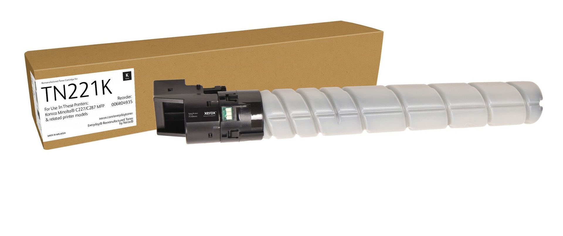 Everyday™ Black Remanufactured Toner by Xerox compatible with Konica Minolta A8K3130 (A8K3130), Standard capacity - Image 1
