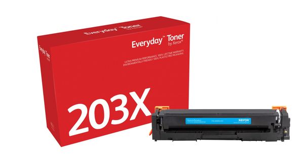 Everyday Cyan Toner by Xerox compatible with HP 203X (CF541X) High capacity