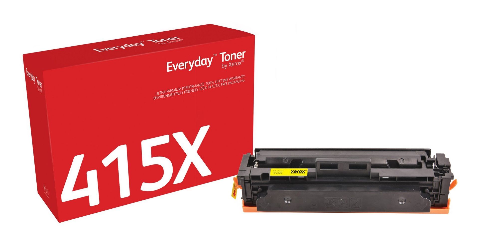 Everyday™ Yellow Toner by Xerox compatible with HP 415X (W2032X), High capacity - Image 1