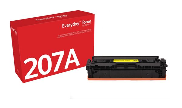 Everyday Yellow Toner by Xerox compatible with HP 207A (W2212A) Standard capacity