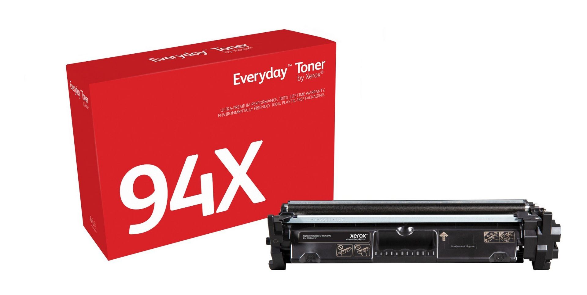 Everyday™ Black Toner by Xerox compatible with HP 94X (CF294X), High capacity - Image 1