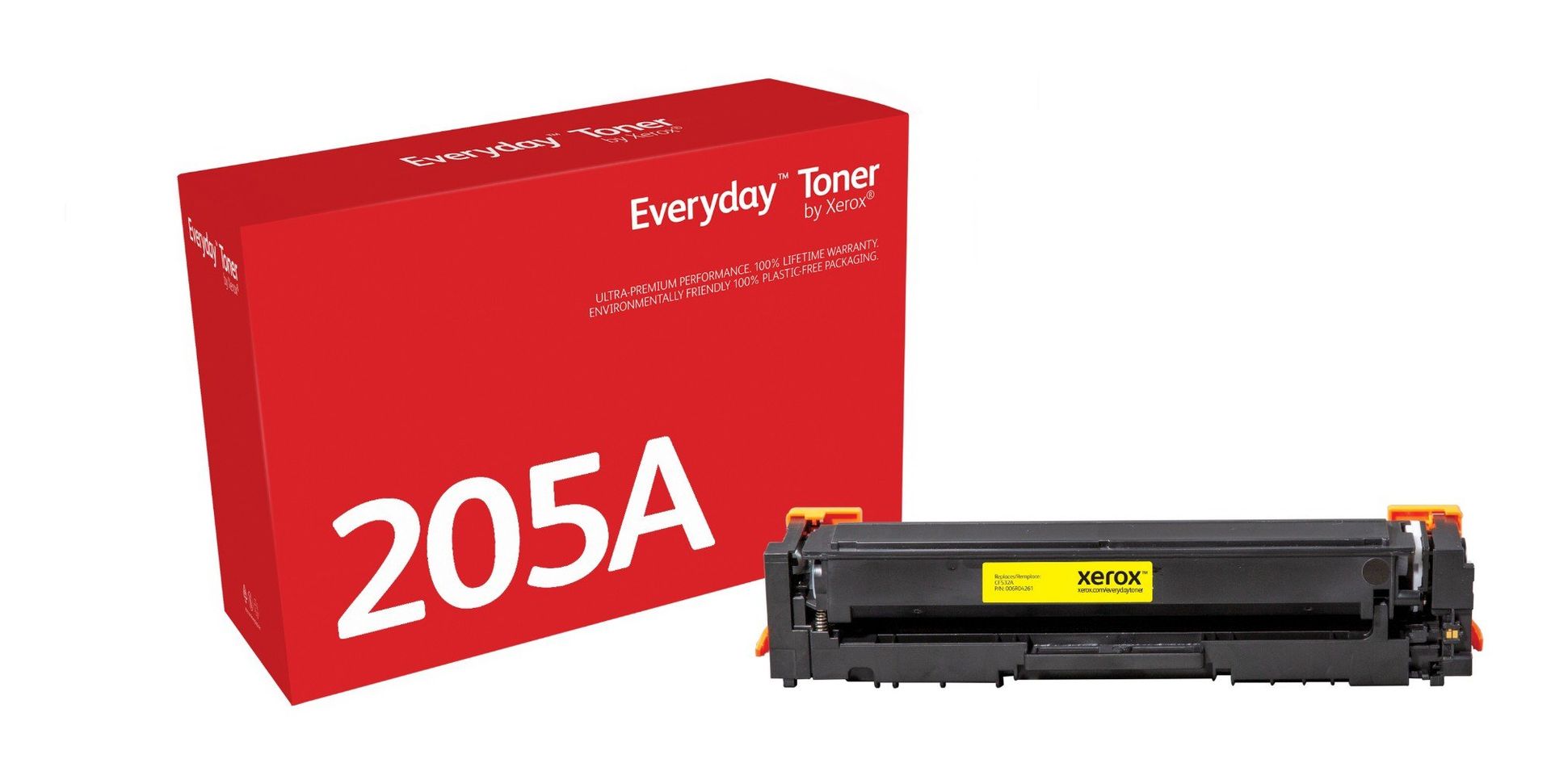 Everyday™ Yellow Toner by Xerox compatible with HP 205A (CF532A), Standard capacity - Image 1