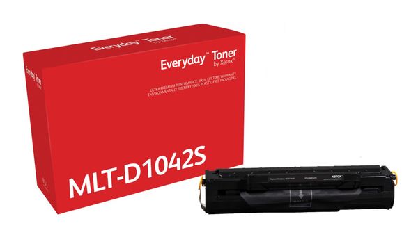 Everyday™ Black Toner by Xerox compatible with Samsung MLT-D1042S, Standard capacity