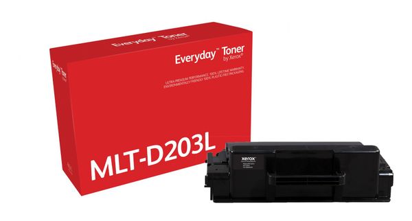 Everyday™ Black Toner by Xerox compatible with Samsung MLT-D203L, High capacity