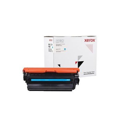 Everyday™ Cyan Remanufactured Toner by Xerox compatible with HP 655A (CF451A), Standard capacity