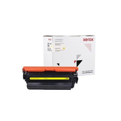 Everyday™ Yellow Remanufactured Toner by Xerox compatible with HP 655A (CF452A), Standard capacity