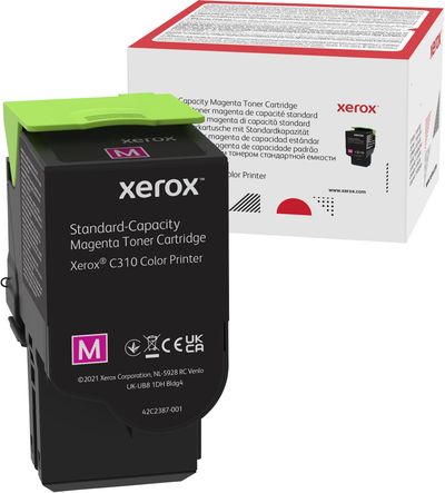 Xerox Genuine C310 Color Printer/C315 Color Multifunction Printer Magenta Standard capacity Toner Cartridge (2000 Pages) - 006R04358