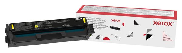 Xerox Genuine C230 Color Printer/C235 Color Multifunction Printer Yellow Standard capacity Toner Cartridge (1500 Pages) - 006R04386