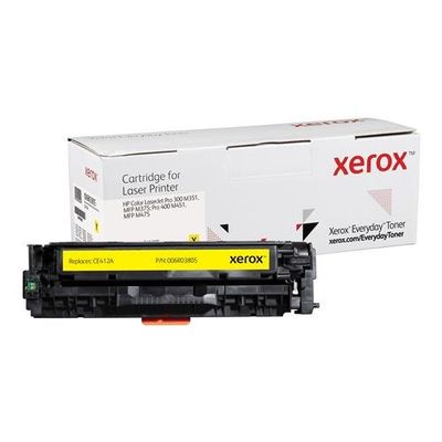 Everyday™ Yellow Remanufactured Toner by Xerox compatible with HP 305A (CE412A), Standard capacity