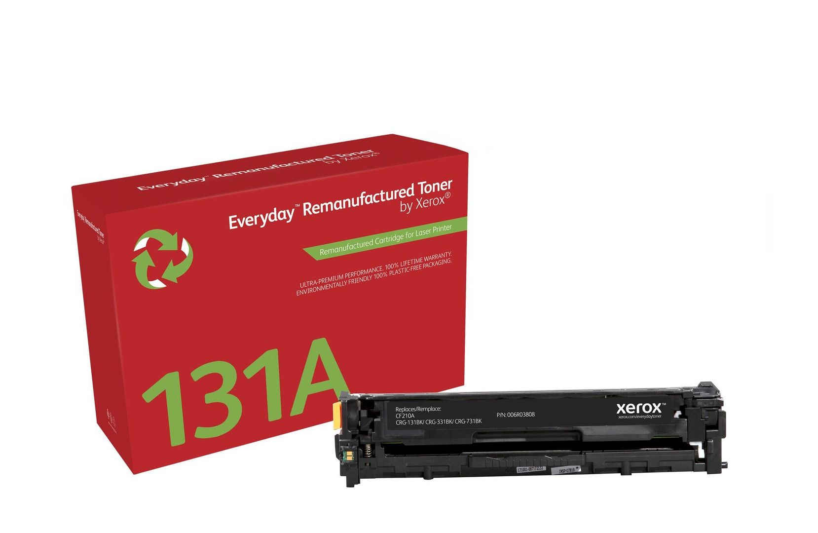Everyday™ Black Remanufactured Toner by Xerox compatible with HP 131A (CF210A), Standard capacity - Image 1