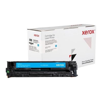 Everyday™ Cyan Remanufactured Toner by Xerox compatible with HP 131A (CF211A), Standard capacity