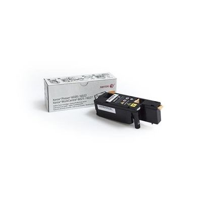 Xerox Genuine Phaser 6020/6022 WorkCentre 6025/6027 Yellow Standard capacity Toner Cartridge (1000 Pages) - 106R02758