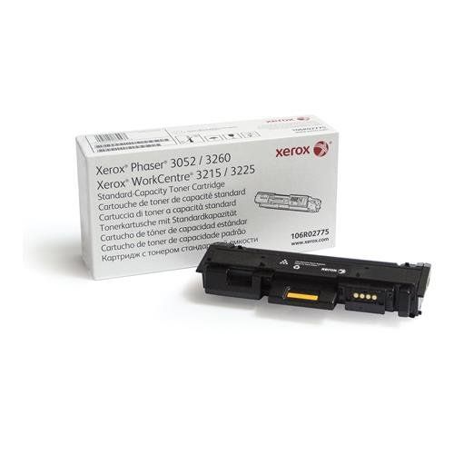 Xerox Genuine Phaser® 3052/3260, WorkCentre® 3215/3225 Black Standard capacity Toner Cartridge (1500 Pages) - 106R02775 - Image 1