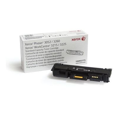 Xerox Genuine Phaser® 3052/3260, WorkCentre® 3215/3225 Black Standard capacity Toner Cartridge (1500 Pages) - 106R02775