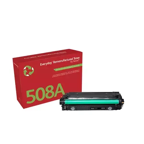 Everyday Black Remanufactured Toner by Xerox compatible with HP 508A (CF360A) Standard capacity - Image 1