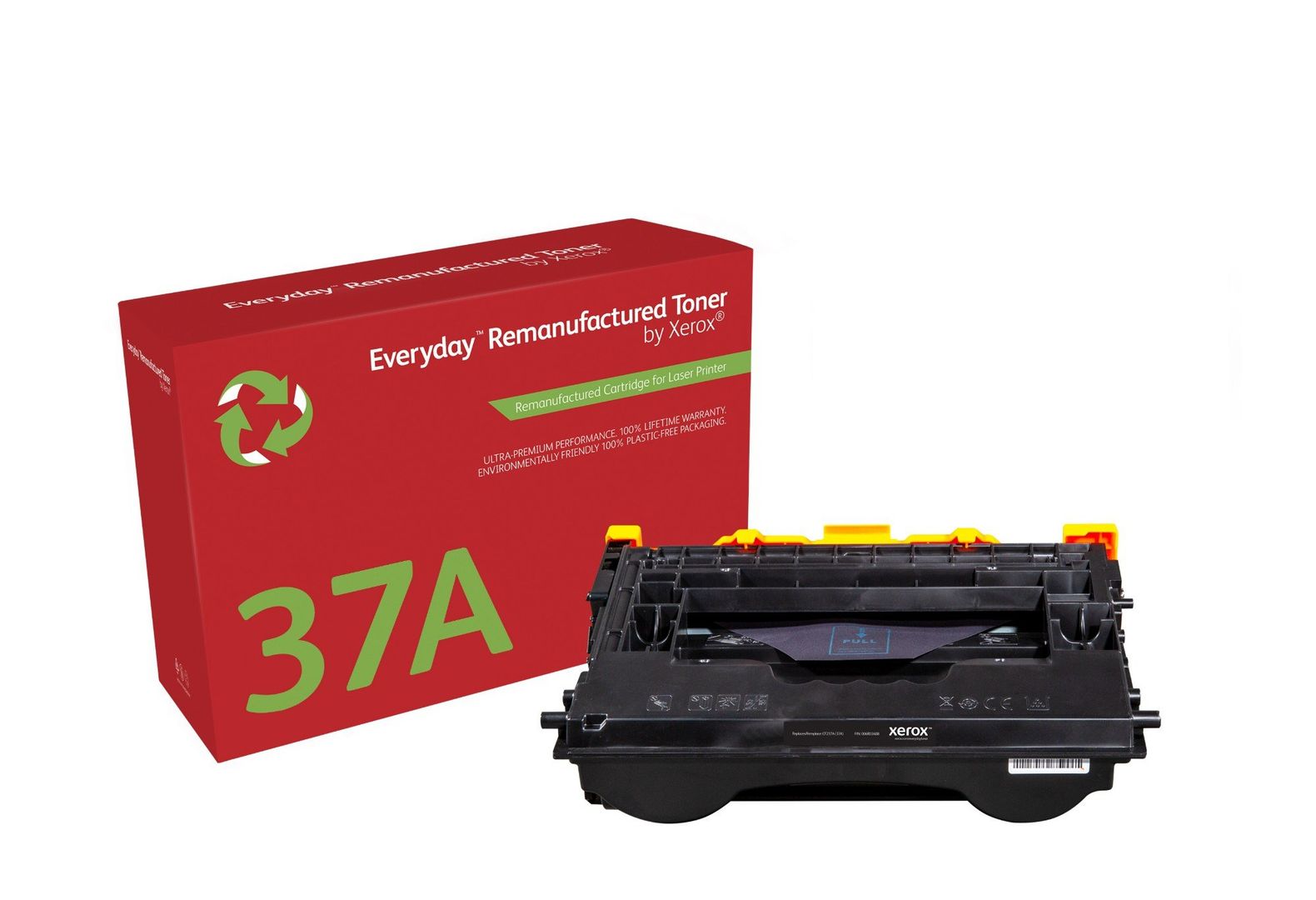 Everyday™ Mono Remanufactured Toner by Xerox compatible with HP 37A (CF237A), Standard capacity - Image 1