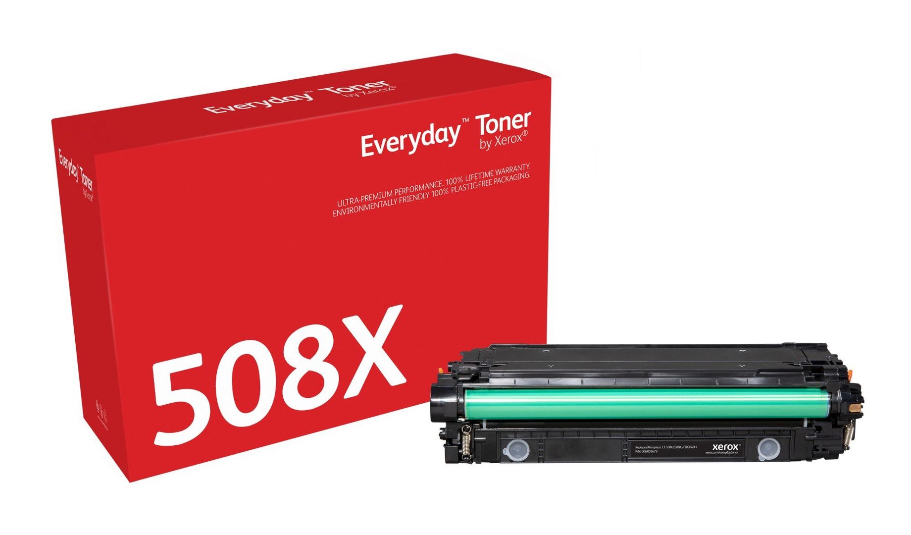 Everyday™ Black Toner by Xerox compatible with HP 508X (CF360X), High capacity - Image 1