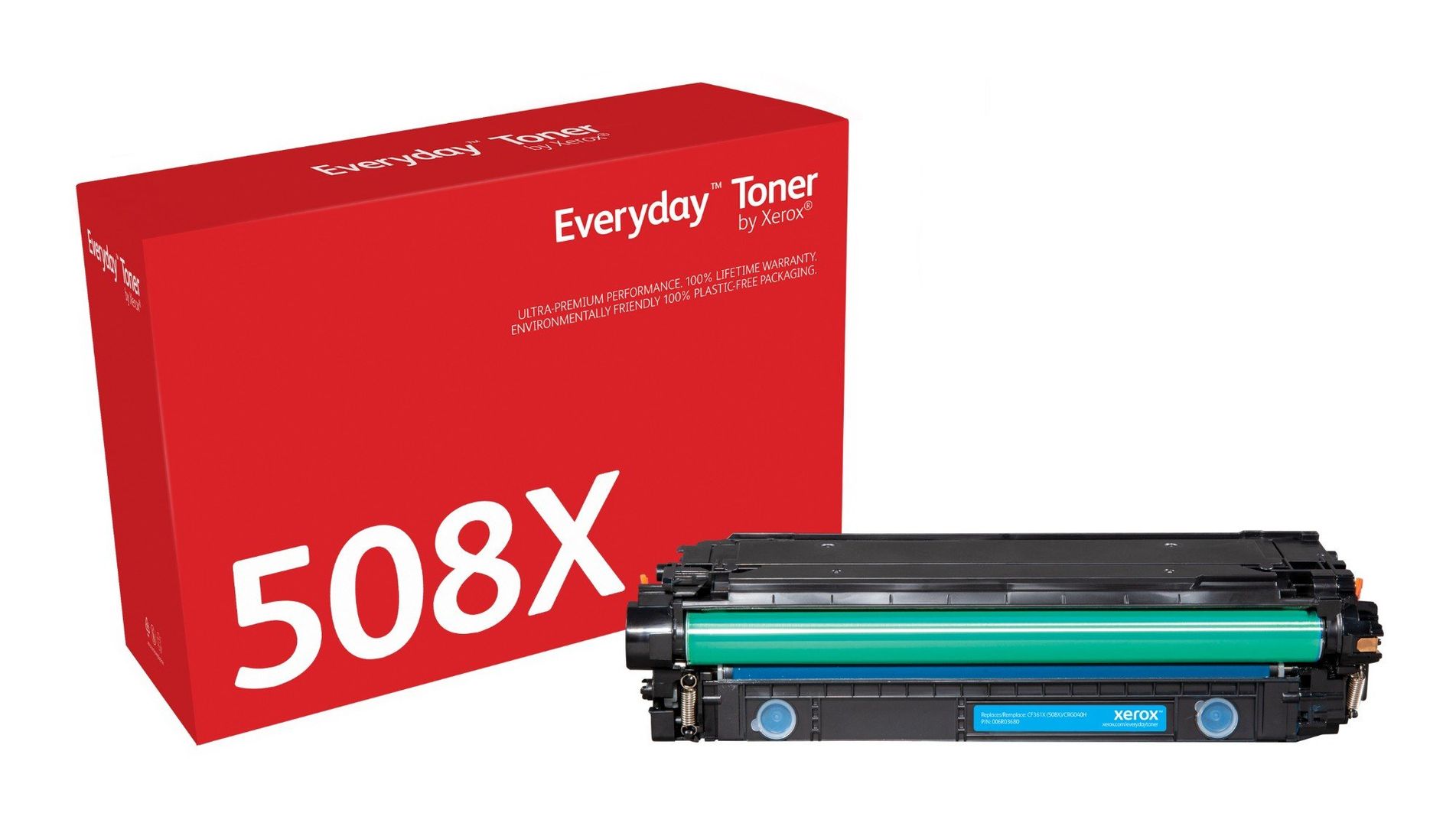 Everyday™ Cyan Toner by Xerox compatible with HP 508X (CF361X), High capacity - Image 1