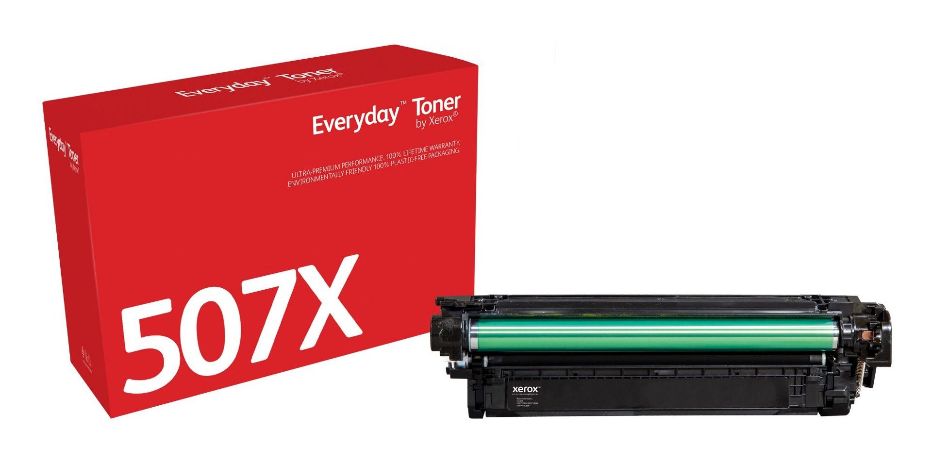 Everyday™ Black Toner by Xerox compatible with HP 507X (CE400X), High capacity - Image 1