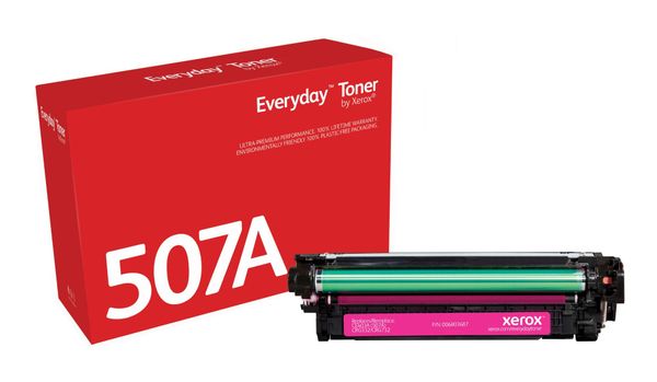 Everyday™ Magenta Toner by Xerox compatible with HP 507A (CE403A), Standard capacity