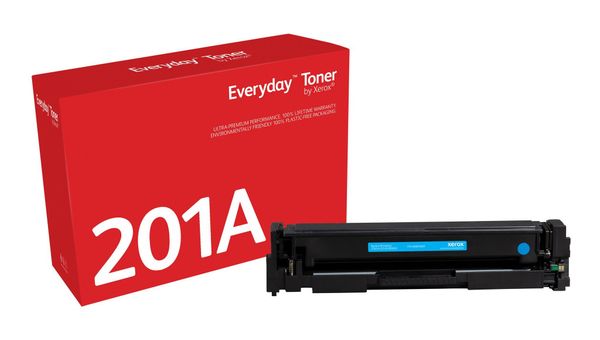 Everyday Cyan Toner by Xerox compatible with HP 201A (CF401A) Standard capacity