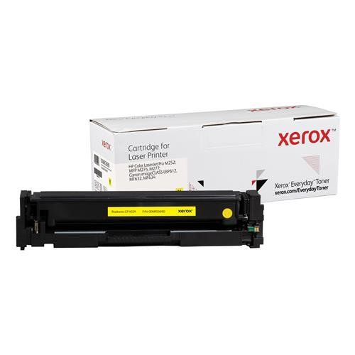 Everyday™ Yellow Toner by Xerox compatible with HP 201A (CF402A), Standard capacity - Image 1