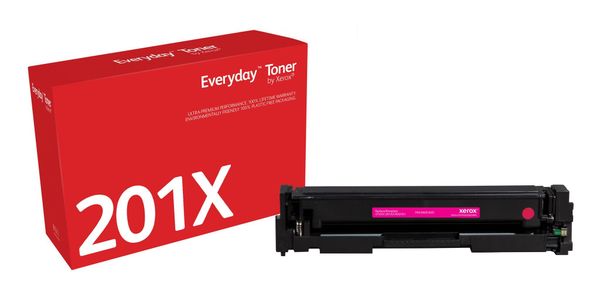 Everyday Magenta Toner by Xerox compatible with HP 201X (CF403X) High capacity