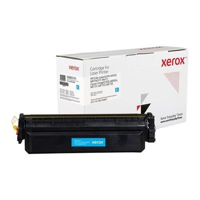 Everyday™ Cyan Toner by Xerox compatible with HP 410X (CF411X), High capacity