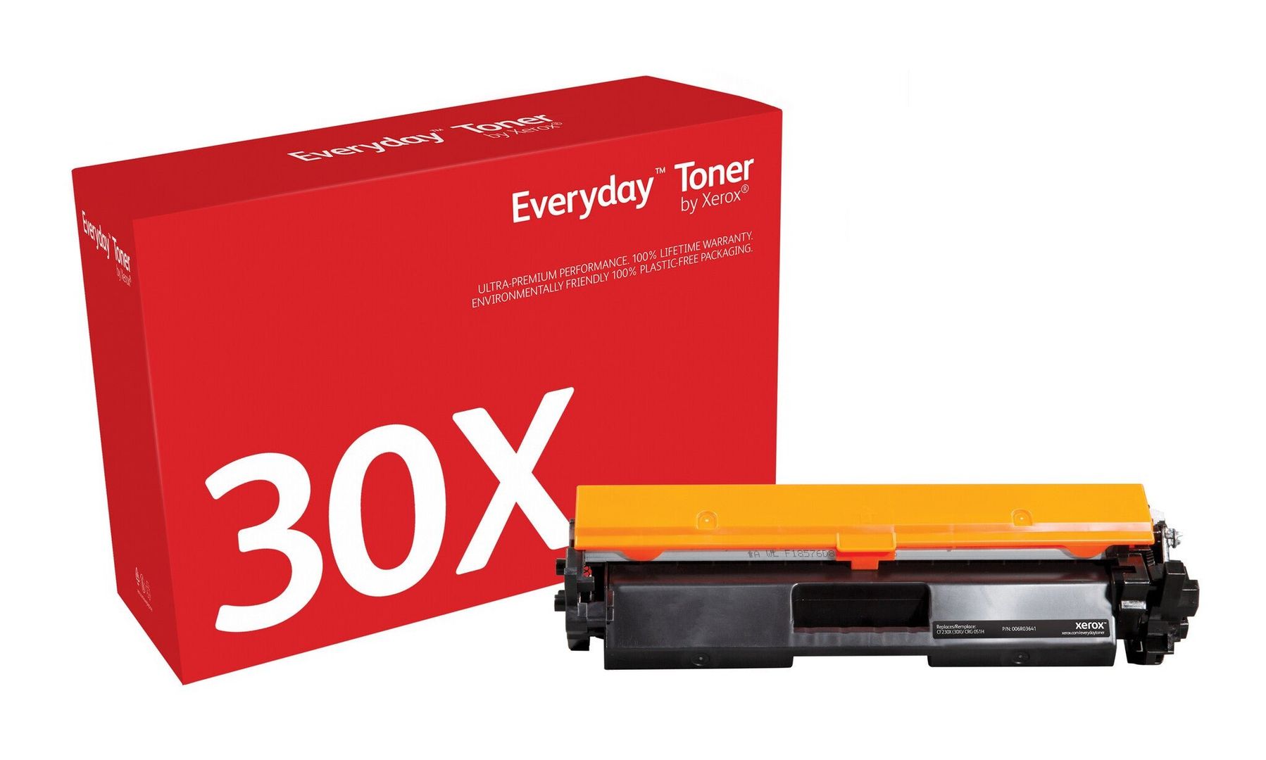 Everyday Black Toner by compatible with HP 30X (CF230X) High capacity. Black toner page yield: 3500 pages Printing colours: Black Quantity per pack: 1 pc(s) - Image 1