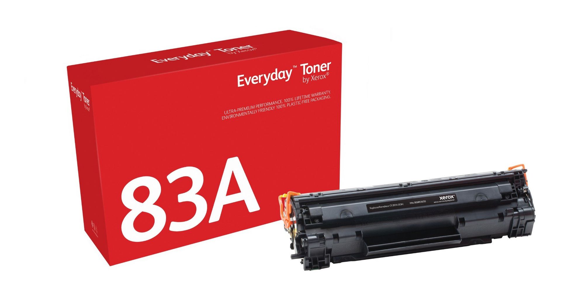Everyday™ Black Toner by Xerox compatible with HP 83A (CF283A), Standard capacity - Image 1