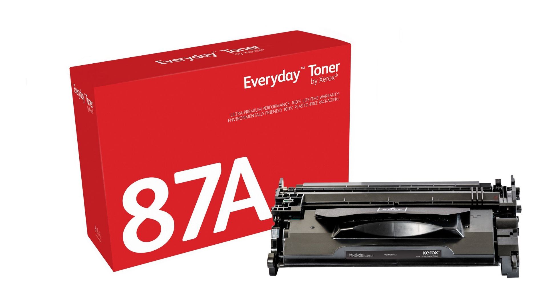 Everyday™ Black Toner by Xerox compatible with HP 87A (CF287A), Standard capacity - Image 1